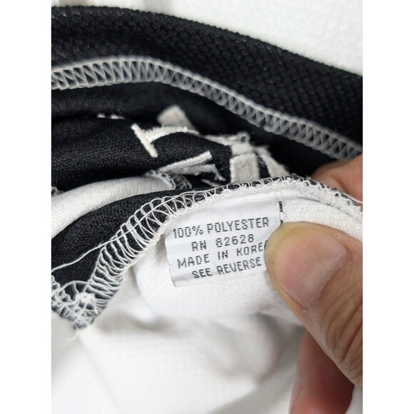 VTG 90s Y2K Southpole Mesh Jersey Polo Shirt Sz L Embroidered Logo & Spellout - Picture 5 of 8